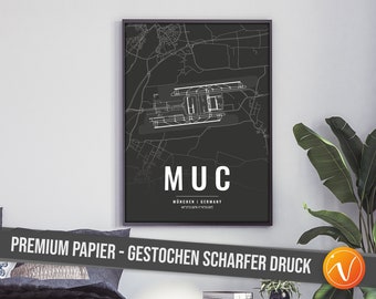 Aeropuerto de Munich Póster