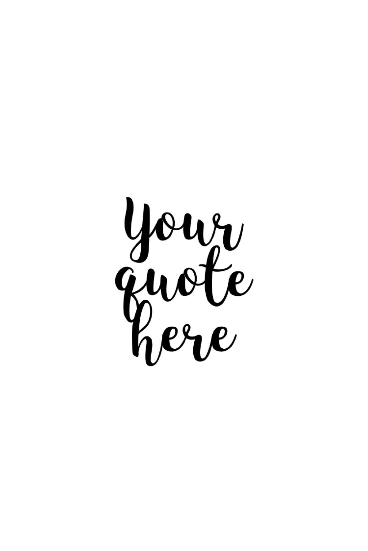 custom quote a4 print etsy