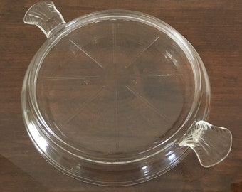1940&#39;s Fire-King Clear Glass Trivet