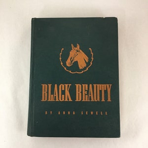 Vintage Black Beauty Buch: 1938 Hal Arbo Illustrationen