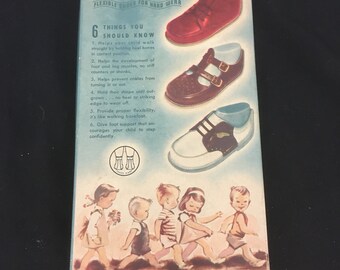vintage jumping jack baby shoes