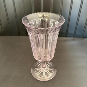 Victorian Era Glass Celery Vase