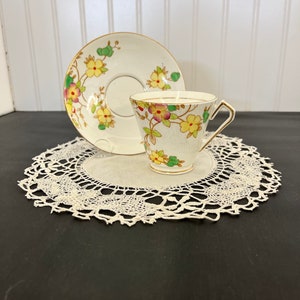 Victoria C&E Bone China ‘Spring Blossom’ Cup and Saucer