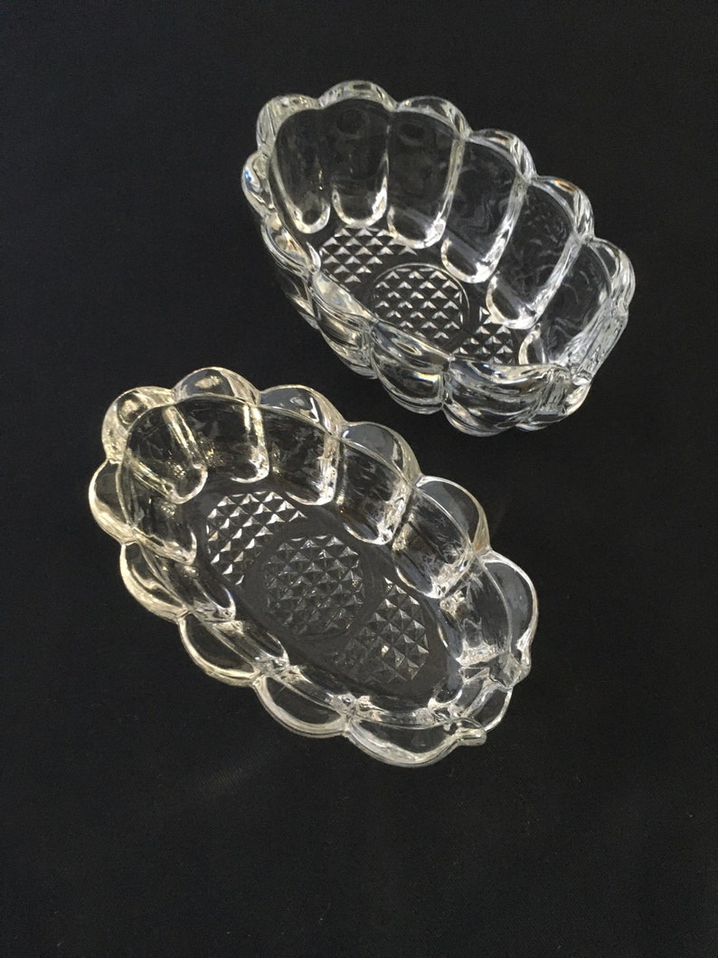 Princess House Crystal Silverware Holders Herritage Etsy