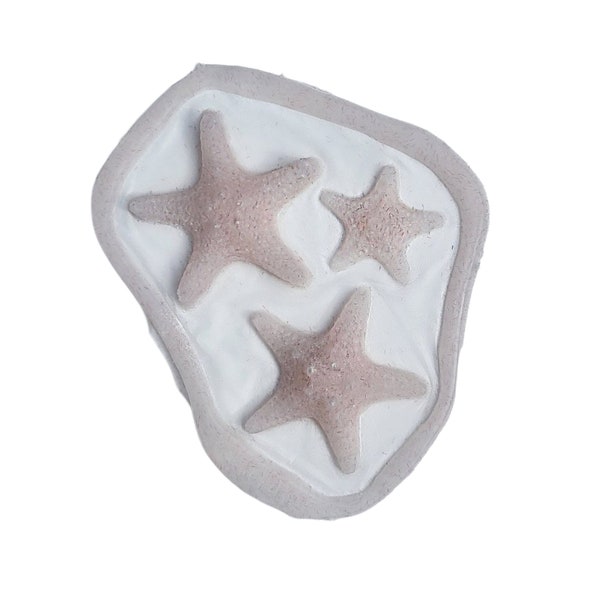 starfish silicone prosthetic | mermaid | cosplay | ocean | siren | sfx | halloween | LARP |latex free | gill | sea creature | barnacle