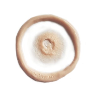 bullet entry wound prosthetic | latex free | unpainted | cosplay | sfx | costume | special effects | gaming | makeup | beginner