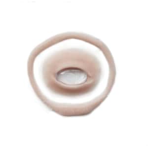 left eye silicone prosthetic (IPA) | latex free | fantasy | third eye | LARP | halloween | sfx | special effects | resin eye | encapsulated