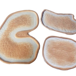 3 scales full half face & neck silicone prosthetics | greyscale | dragon scale | lizard skin | snake |  sfx | halloween | LARP