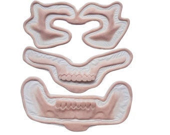skeleton silicone prosthetics | latex free | skull | zombie | walking dead
