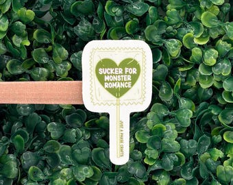 Monster Romance Sucker Vinyl Sticker Booktok Bookish Reading Smut Sticker Decal