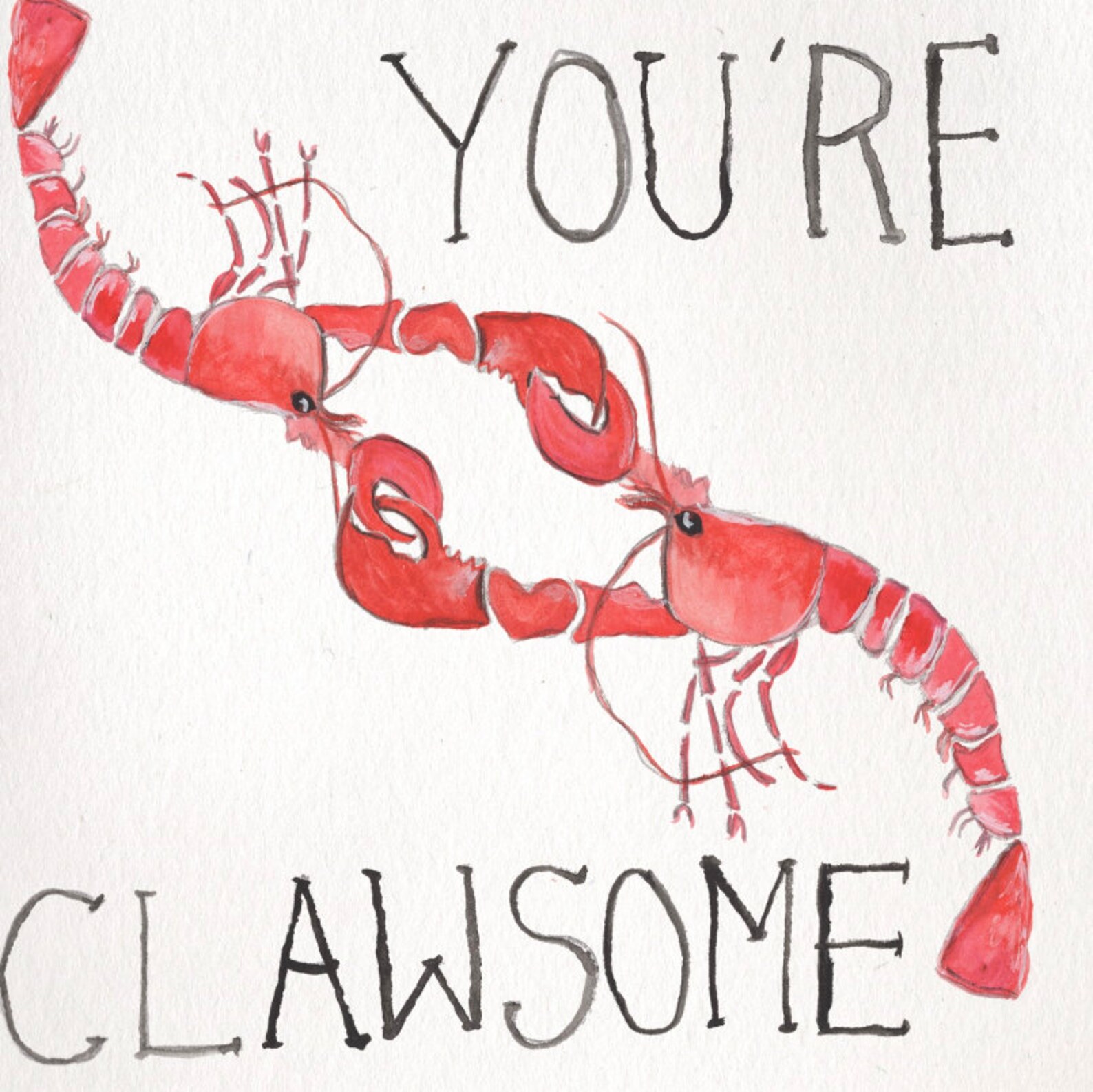 Lobster print lobster friends quote youre my lobster Etsy
