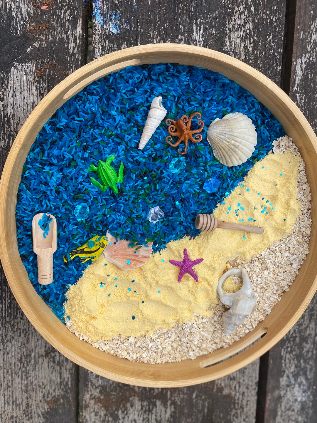 Under the Sea Play Kit, Tuff Tray Activity, Sensory Bin, Sensory Play ...