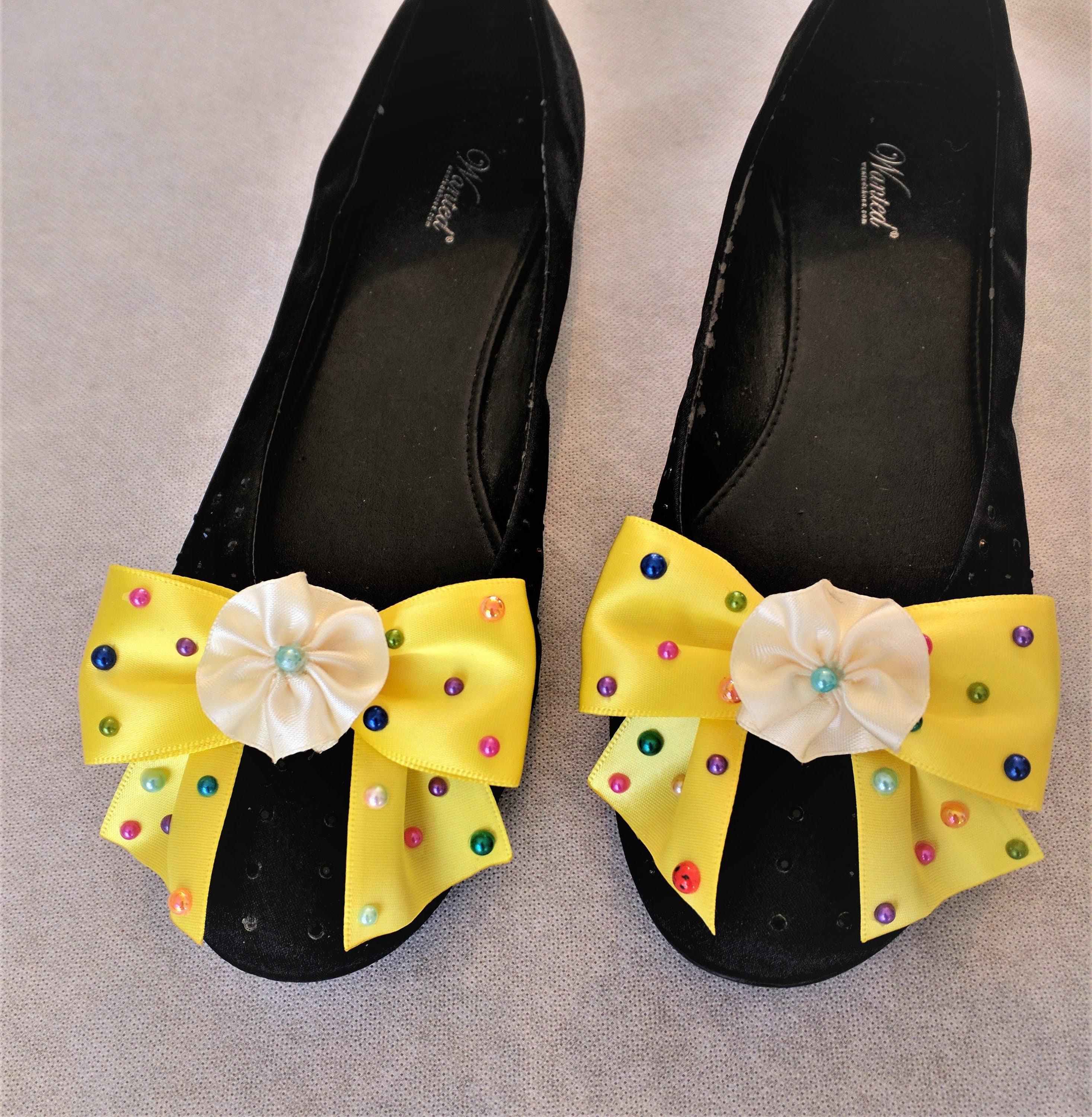 Flip Flop Shoe Clip, Colorful Shoe Bow, Easter Bow, Spring Shoe Clip,  Flower Shoe Embellishment, Spring Bow Clip, Cute Shoe Clip, Flip Flops 