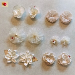 ivory shoe clips, wedding shoe clips, bride shoe clips, summer shoe clips, formal shoes, flip flop clips, casual shoe clips, dainty shoewear