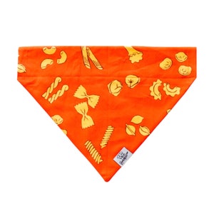 Pasta Dog Bandana | Italian Food Dog Bandana