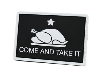 Come and Take It Turkey Dinner PVC Tactical Patch