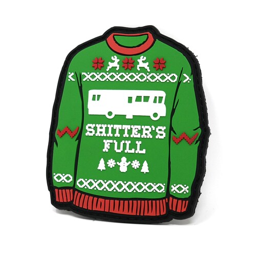 Cousin Eddie RV Ugly Sweater PVC Rubber 