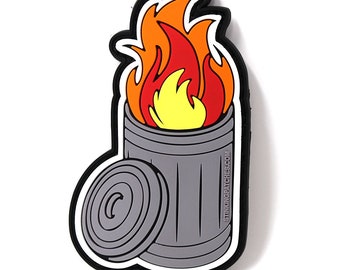 Hot Garbage PVC Tactical Patch | Funny Morale Patch