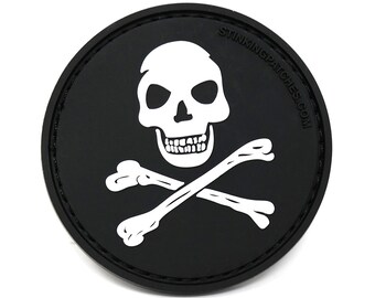Skull and Crossbones Tactical Patch | Jolly Roger Patch | Funny Morale Patch