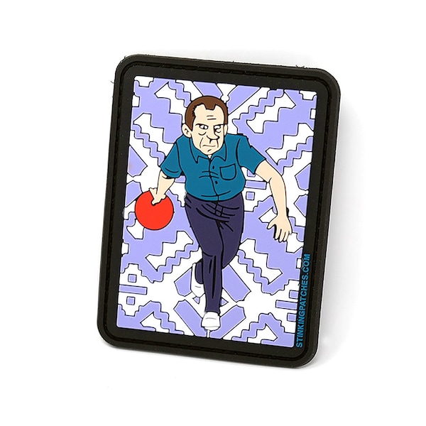 Richard Nixon Bowling PVC Tactical Patch | The Big Lebowski Inspired | Abide