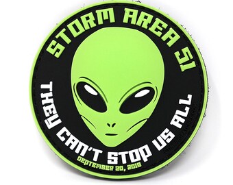 Toppa commemorativa Storm Area 51