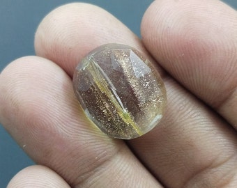 Golden sunstone Gemstone, sunstone faceted, AAA+ Quality sunstone oval shape For Jewelry Making Loose Gemstone. 19X16X7mm