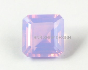 15X15mm and 12X12mm Lavendar quartz Gemstone, square shape, faceted Design,Top Handmade Polished For Jewelry Making, cabochon