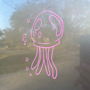 Jellyfish vinyl decal sticker