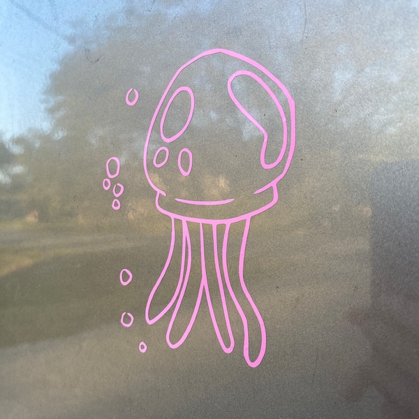 Jellyfish vinyl decal sticker