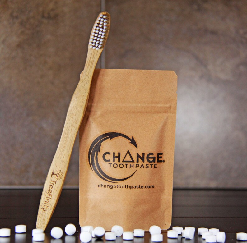 Change Toothpaste Tablets Spearmint 1 Month Etsy