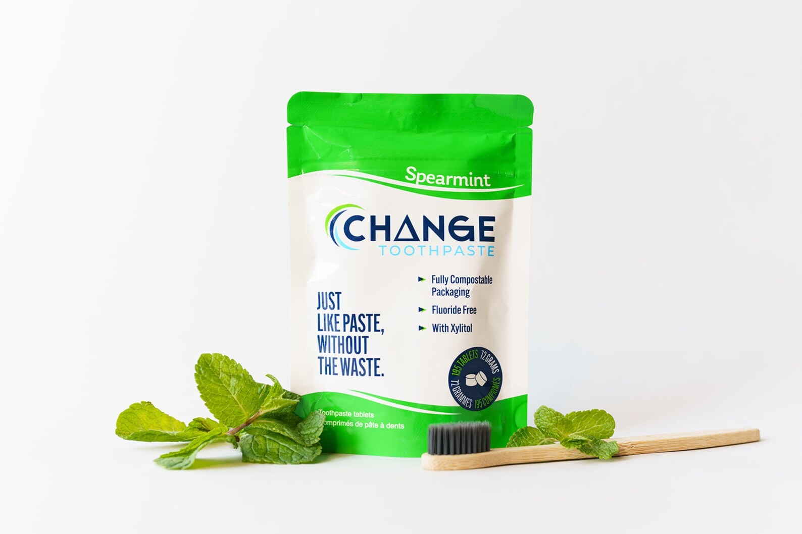 Change Toothpaste Tablets Spearmint 3 Months Etsy