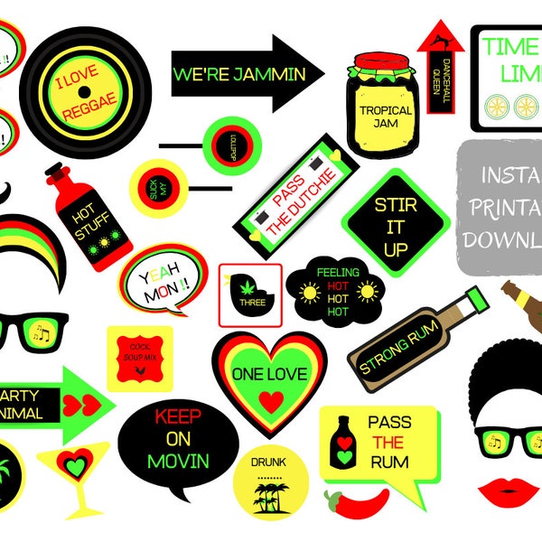 Reggae Party - Etsy