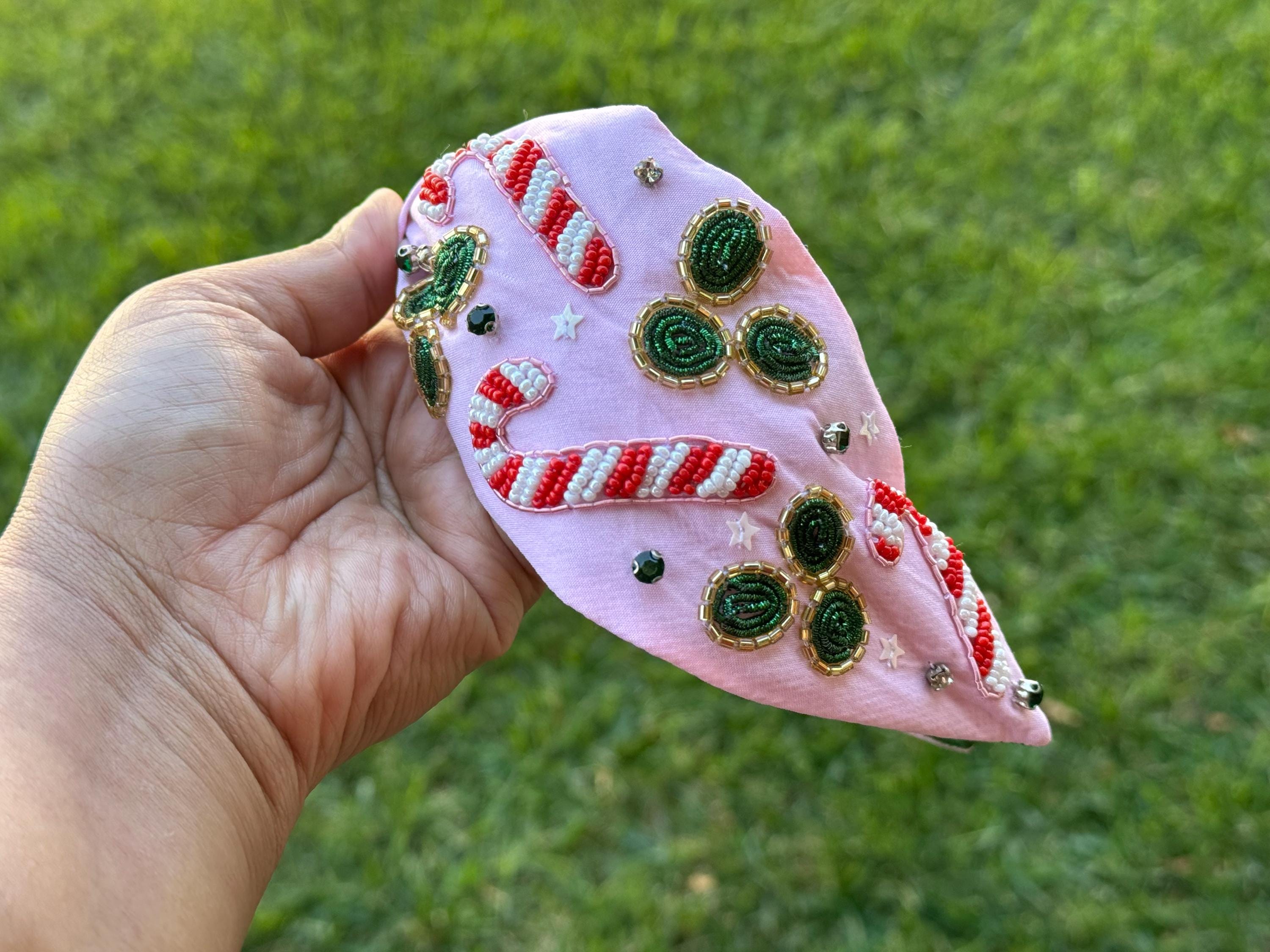 Candy cane Headband