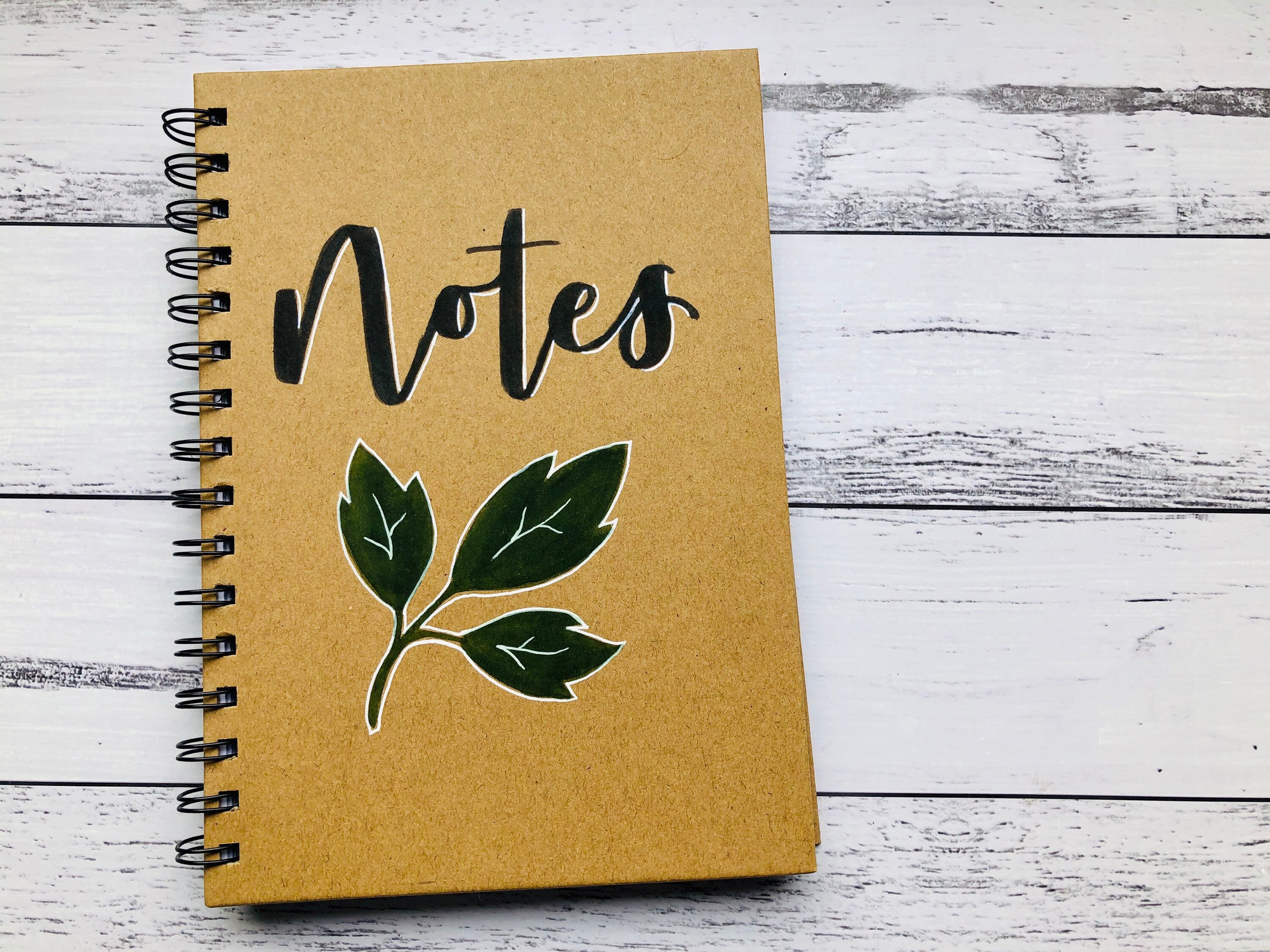 A5 Calligraphy Notebooks Personalised Etsy