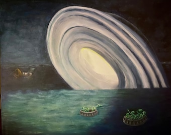 Alien Shipwreck PRINT