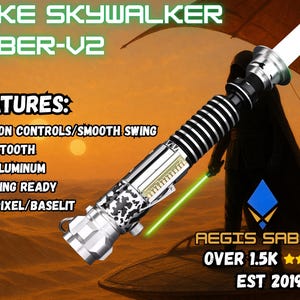 Neopixel lightsaber luke skywalker - Etsy 日本