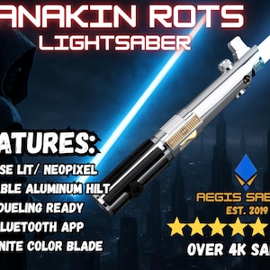 Neopixel lightsaber luke skywalker - Etsy 日本