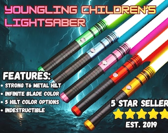 Spada laser per bambini piccoli – Baselit, lama a colori infiniti