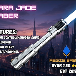 Mara Jade Inspired l Lightsaber - Neopixel, Smooth Swing, Bluetooth