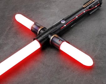Kylo REN Inspired stunt Lightsaber - Neopixel, Smooth Swing, Bluetooth