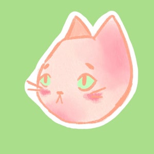 Sticker chat pêche