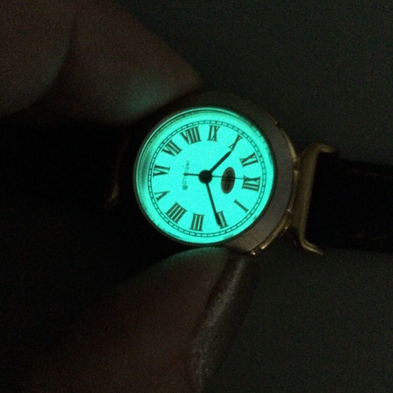 Vintage Guess Watch Women Gold Silver Tone Indigl… - image 4