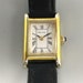 Montre Tank Bulova vintage pour femme, rectangle, doré, 1979, remontage manuel 16 mm