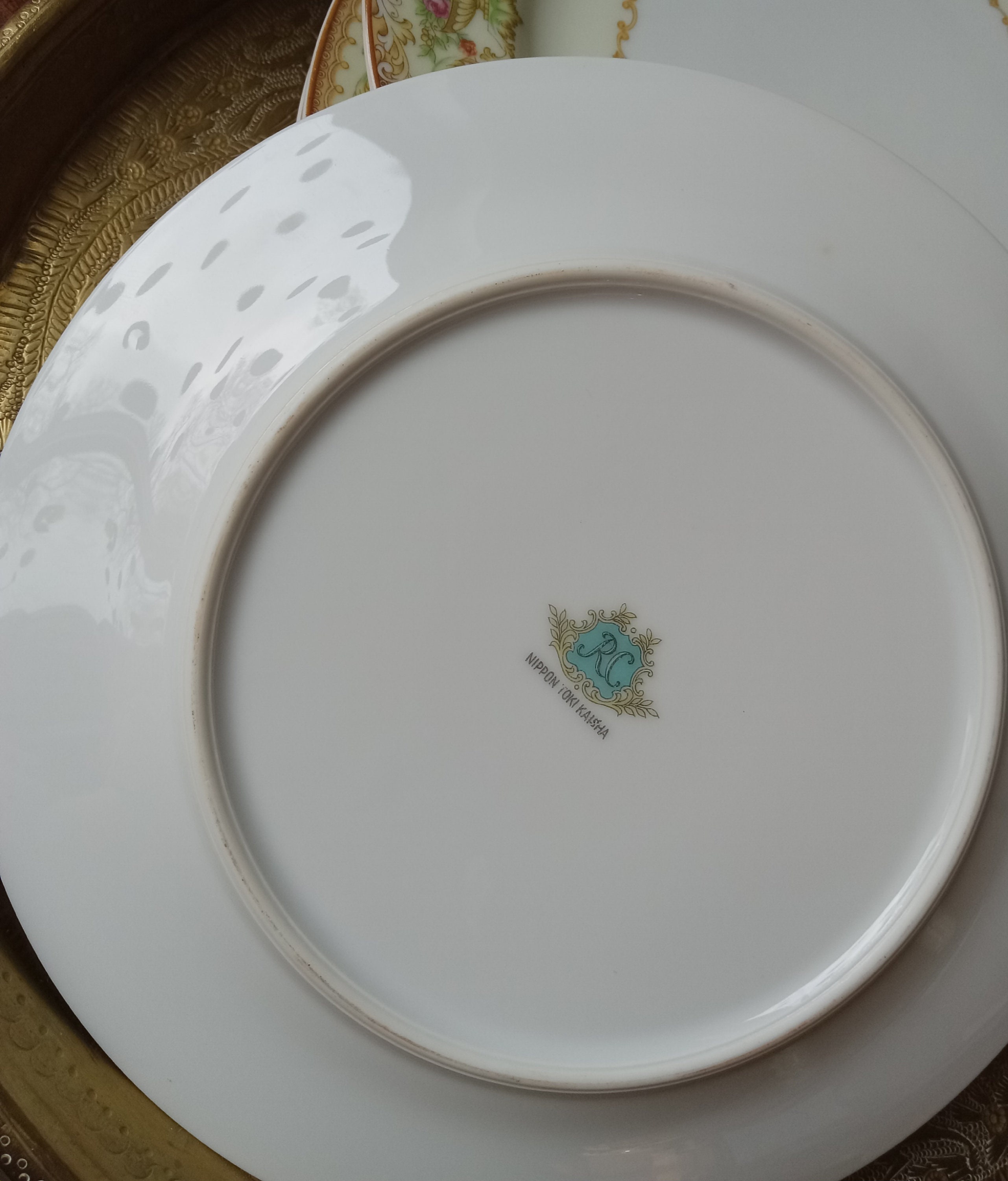 Vintage RC Noritake Nippon Toki Kaisha Set of Six Salad Dessert
