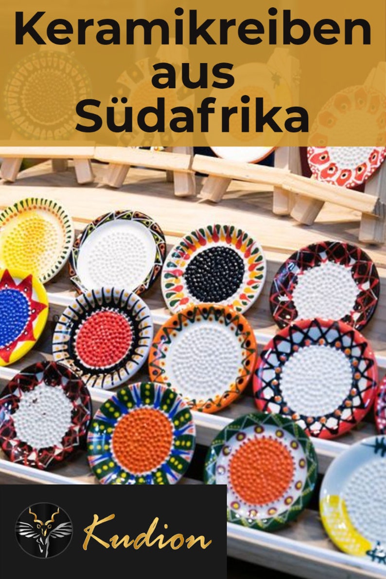 African Ceramic Grater Gourmet Plate for Garlic, Ginger and More Hand