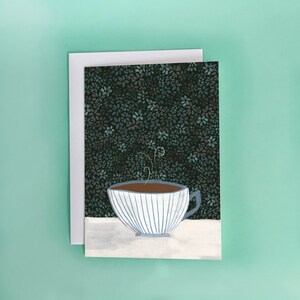 A Secret Tea Garden Greeting Card / A5 image 1