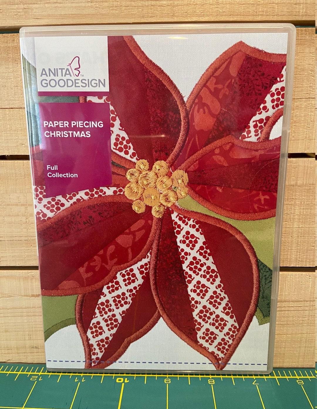 Anita Goodesign Full Collection "paper Piecing Christmas" Machine