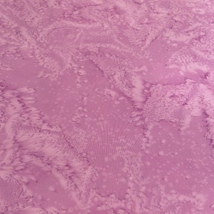 Light Purple Batik Fabric - **By The Half Yard**