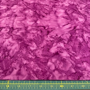 Medium Purple Batik Fabric - **By The Half Yard**