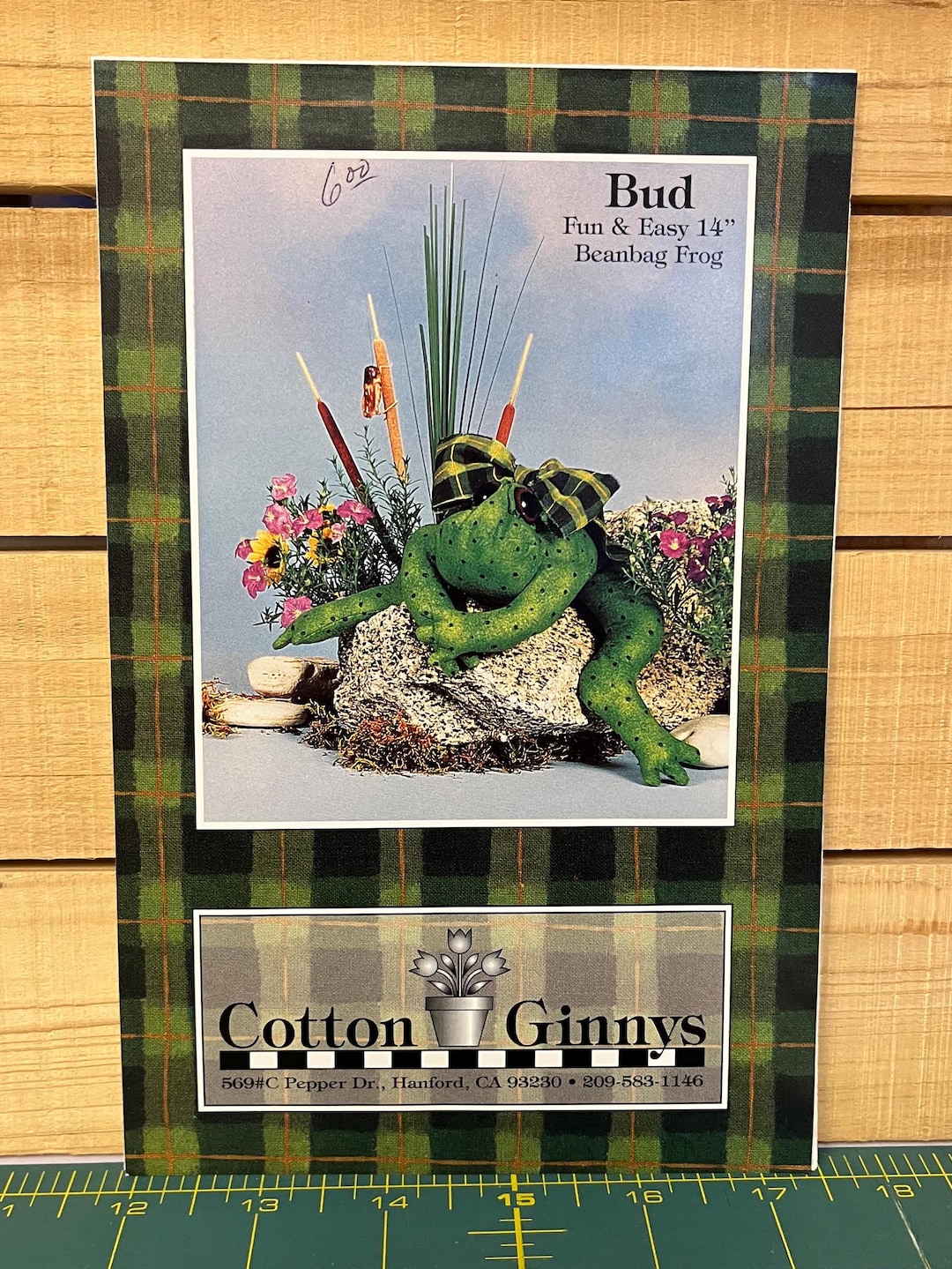 Cotton Ginnys "bud" Beanbag Frog Pattern #BD50 - Designed by Cynthia ...